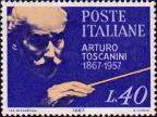 Италия  1967 «100-летие со дня рождения Артуро Тосканини»