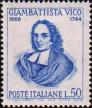 Италия  1968 «300-летие со дня рождения Джамбаттиста Вико»