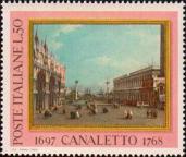 Италия  1968 «200-летие со дня смерти Антонио Каналя (Каналетто)»