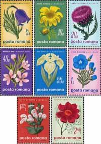 Румыния  1970 «Флора. Степные цветы»