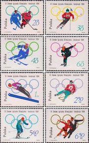 Польша  1964 «IX зимние Олимпийские игры. Инсбрук (Австрия, 29/I-9/II)»