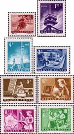 Венгрия  1964 «Средства почтовой и радиотелевизионной связи. Стандартный выпуск»