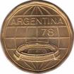  Аргентина  100 песо 1978 [KM# 77] Чемпионат мира по футболу в Аргентине. 1978