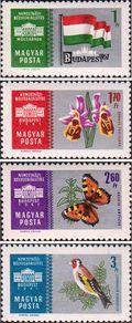Венгрия  1961 «Международная выставка почтовых марок «Будапешт, 1961»»