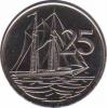  Каймановы острова  25 центов 2008 [KM# 134] 