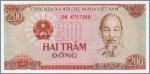 Вьетнам 200 донгов  1987 Pick# 100a