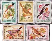 СССР  1981 «Певчие птицы»