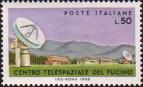 Италия  1968 «Центр космической связи в Фучин?»