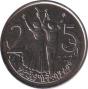  Эфиопия  25 центов 2008