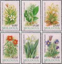 Молдова  1993 «Флора. Цветы»