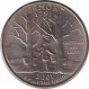  США  25 центов 2001.08.06 [KM# 321] Штат Вермонт