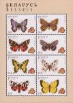 Беларусь  1996 «Фауна. Бабочки» (малый лист)