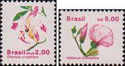 Бразилия  1989 «Стандартный выпуск. Цветы»