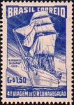 Бразилия  1953 «4-ое кругосветное путешествие учебного судна «Almirante Saldanha»»