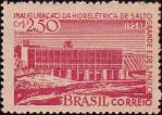 Бразилия  1958 «Открытие гидроэлектростанция Сальто-Гранде»