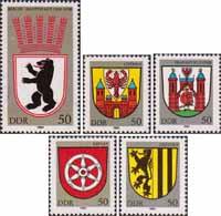 ГДР  1983 «Гербы городов ГДР»