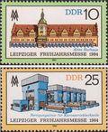 ГДР  1984 «Лейпцигская весенняя ярмарка»