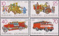 ГДР  1987 «Пожарные машины»