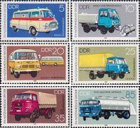 ГДР  1982 «Автомобильная промышленность ГДР»