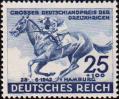 Германия (Третий Рейх)  1942 «Скачки «Голубая лента» в Гамбурге»