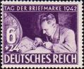 Германия (Третий Рейх)  1942 «День почтовой марки»