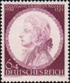Германия (Третий Рейх)  1941 «150-летие со дня смерти В. А. Моцарта»