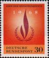 ФРГ  1968 «Международный год прав человек?»