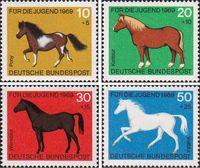 ФРГ  1969 «Лошади»