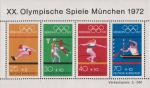 ФРГ  1972 «XX летние Олимпийские игры в Мюнхене. 1972» (блок)