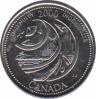  Канада  25 центов 2000 [KM# 380] Февраль - Изобретательность. 