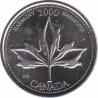  Канада  25 центов 2000 [KM# 377] Июнь - Гармония. 
