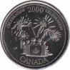  Канада  25 центов 2000 [KM# 383] Июль - Празднование. 