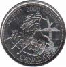  Канада  25 центов 2000 [KM# 379] Октябрь - Творческий потенциал. 