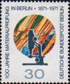 Западный Берлин  1971 «100-летие лаборатории испытания материалов в Берлине»