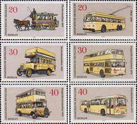 Западный Берлин  1973 «Берлинский транспорт: Автобусы»