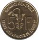  Западно-Африканские Штаты  5 франков 2009