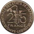  Западно-Африканские Штаты  25 франков 2009