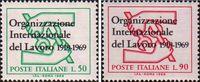 Италия  1969 «50-летие Международной организации труда»