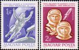 Венгрия  1965 «Полет космического корабля «Восход-2»»