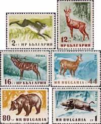 Болгария  1958 «Дикие животные Болгарии»