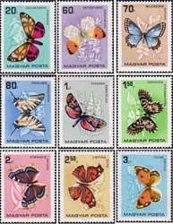 Венгрия  1966 «Бабочки»