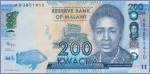 Малави 200 квач  2012.01.01 Pick# 60a