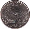  США  25 центов 2006.06.14 [KM# 384] Штат Колорадо