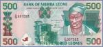 Сьерра-Леоне 500 леоне   1995 Pick# 23