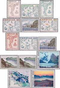 Фарерские острова  1975 «Стандартный выпуск»