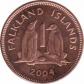  Фолклендские острова  1 пенс 2004 [KM# 130] 