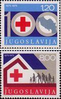 Югославия  1975 «100-летие югославчкого Красного Креста»
