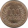  Колумбия  100 песо 2006 [KM# 285.2] 