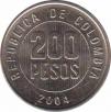  Колумбия  200 песо 2004 [KM# 287] 