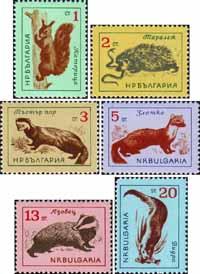 Болгария  1963 «Дикие животные»